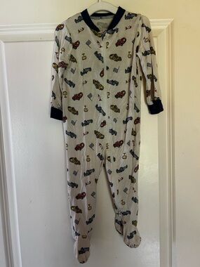 Racecar Bamboo Footie Sleeper